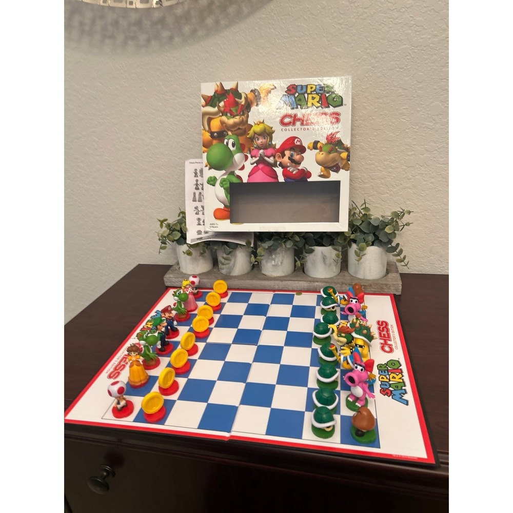 Super Mario Chess Collector's Edition board game by USAopoly